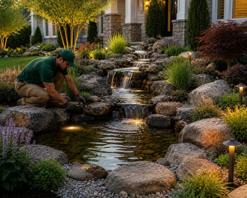 Landscape Water Diversion